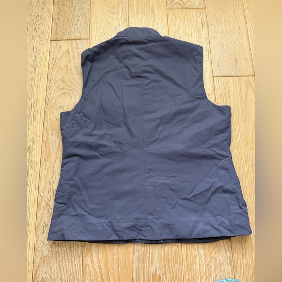 Eileen Fisher zip up vest size L purple - Picture 6 of 8